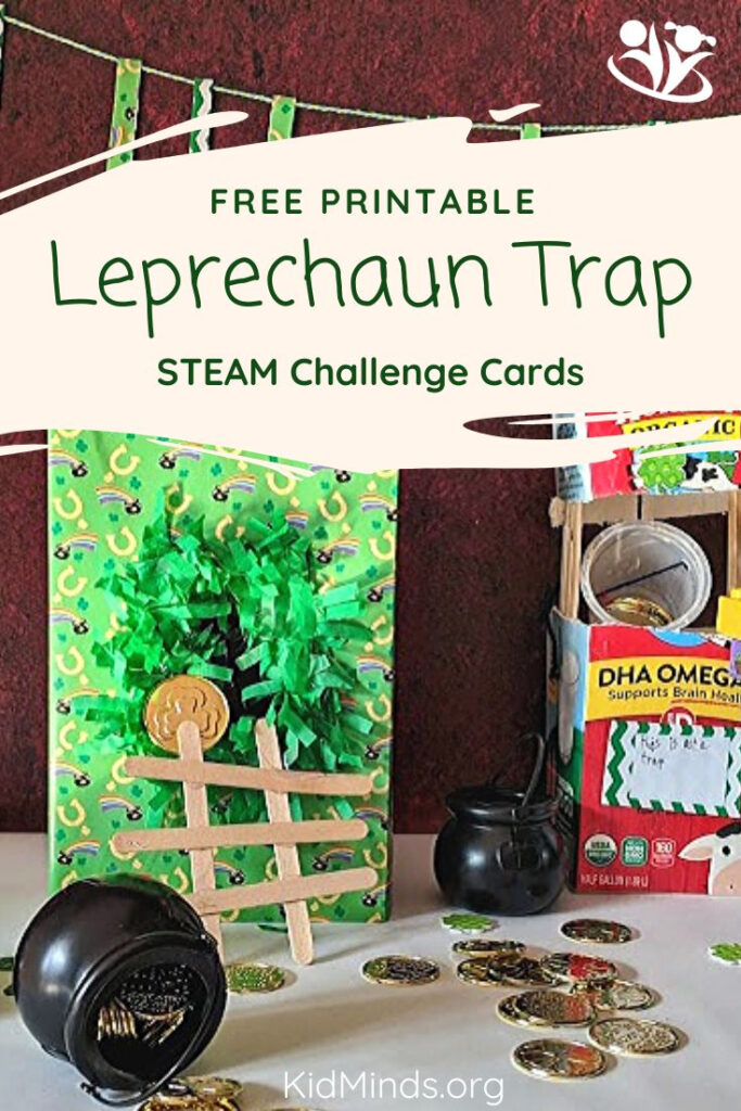 Leprechaun Trap Engineering Challenge Free Printable STEAM Cards In 