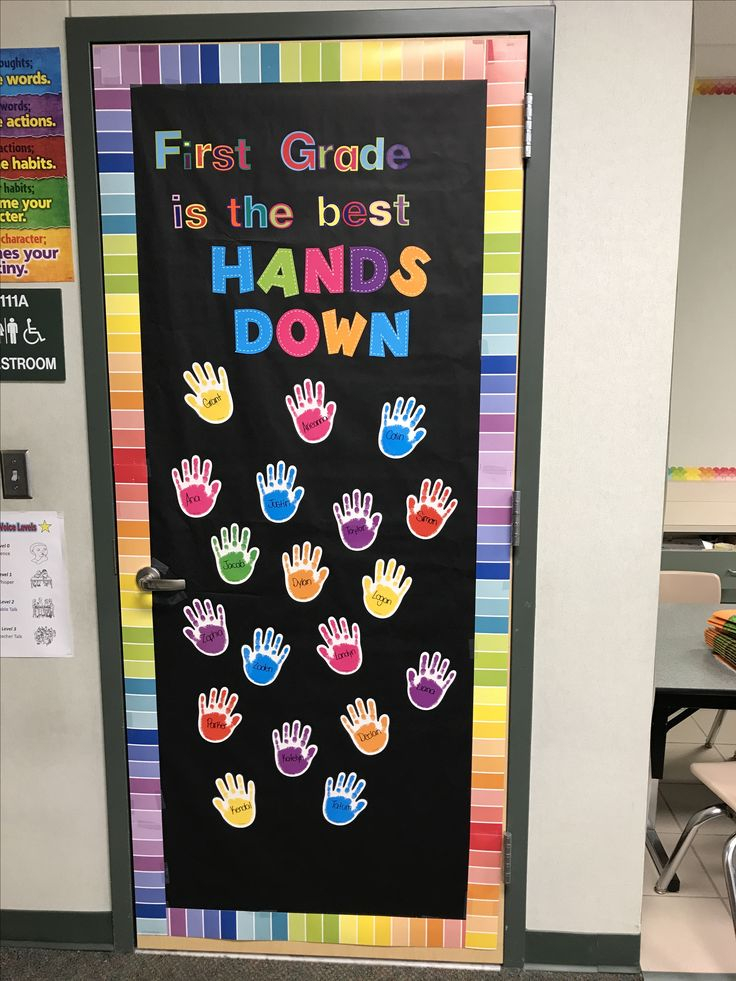 My Door In My First Grade Classroom This Year Teacher Appreciation 