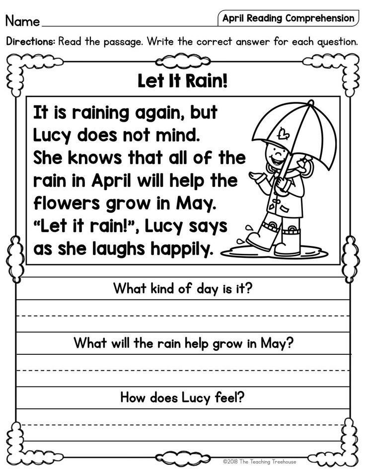 Pin By Amy Bowen On All Things Pre K Reading Comprehension 