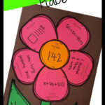 Place Value Activity Flower Craft Math Crafts 2nd Grade Math First