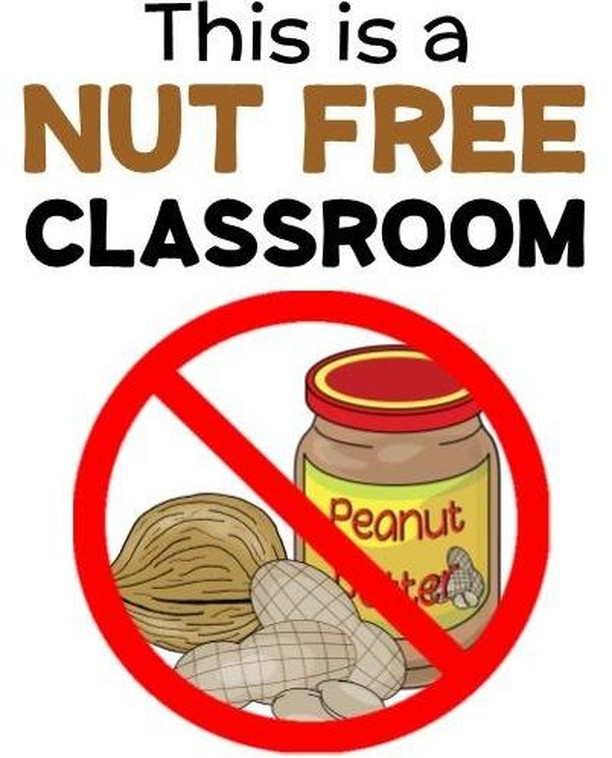 Printable Sign For Nut Allergies TeacherSherpa teachersherpa 