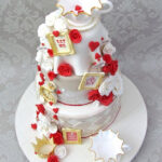 Queen Of Hearts Wedding Cake Cake By Little Cake CakesDecor