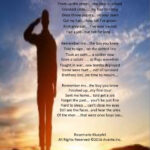 Remember Me On Memorial Day Poem The Huntingtonian