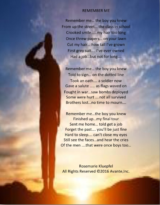  Remember Me On Memorial Day Poem The Huntingtonian