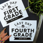 Remodelaholic Printable Last Day Of School Signs Updated For 2018 2019