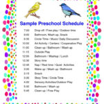 Schedule Preschool Sample PDF Daily Schedule Preschool Preschool