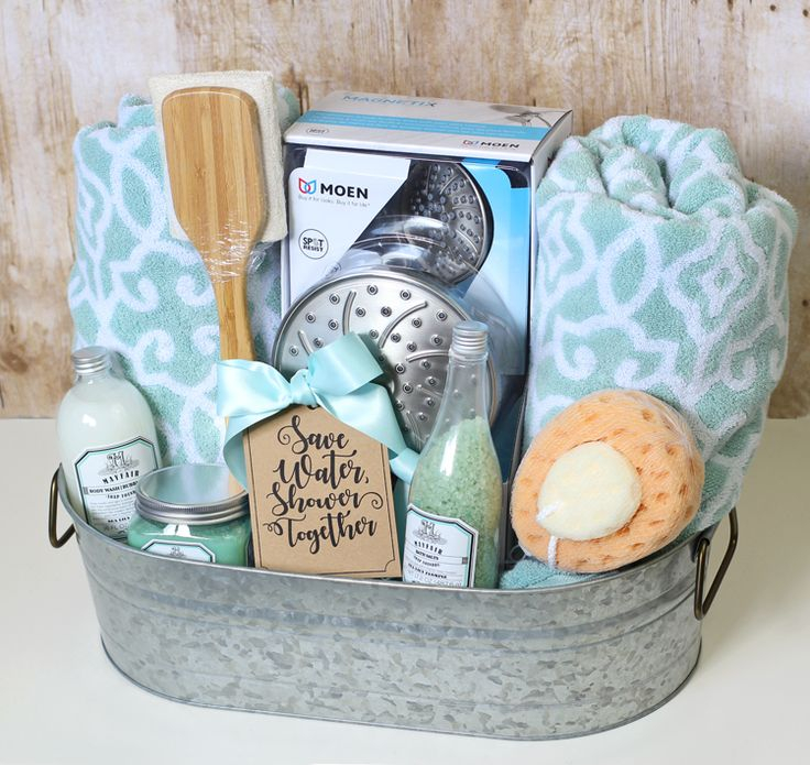 Shower Themed DIY Wedding Gift Basket Idea The Craft Patch Bath