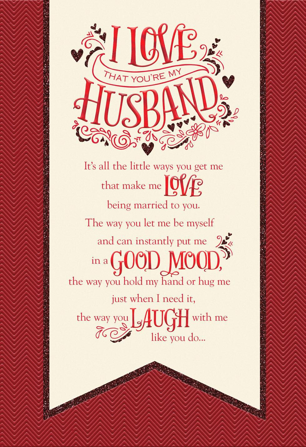 So Glad I ve Got You To Love Sweetest Day Card For Husband Greeting 