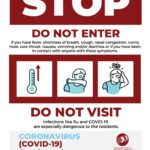 Stop Do Not Enter Poster Delaware s Coronavirus Official Website