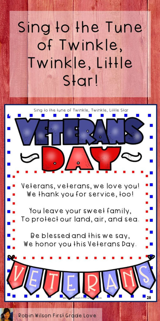 This Veterans Day Activities Packet Will Help Your Young Students 