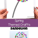 Thumbprint Dandelion Video In 2021 Preschool Crafts Spring Crafts