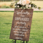 Unplugged Wedding Sign Unplugged Ceremony Sign Vertical Etsy In 2020