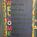 Welcome To Our Class Door Decoration For Third Grade Thanksgiving