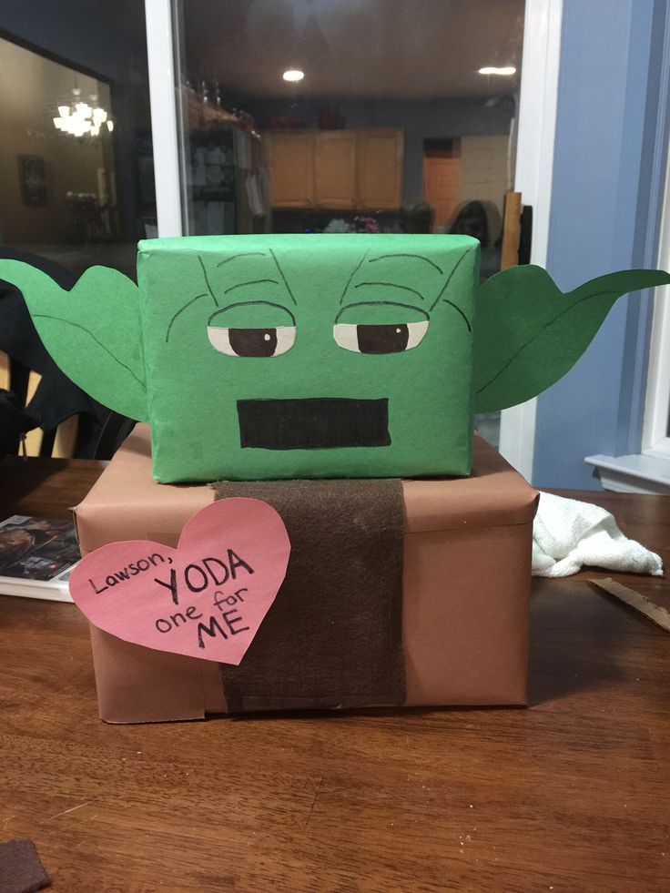 Yoda Valentines Box Kids Valentine Boxes Girls Valentines Boxes 