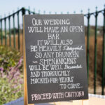 13 Hilarious Wedding Day Signs For Only The Most Awesome Bride Wedded