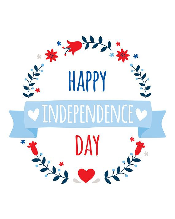 8x10 Happy Independence Day Digital Printable Etsy Happy 