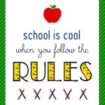 Back To School Classroom Sign Printable