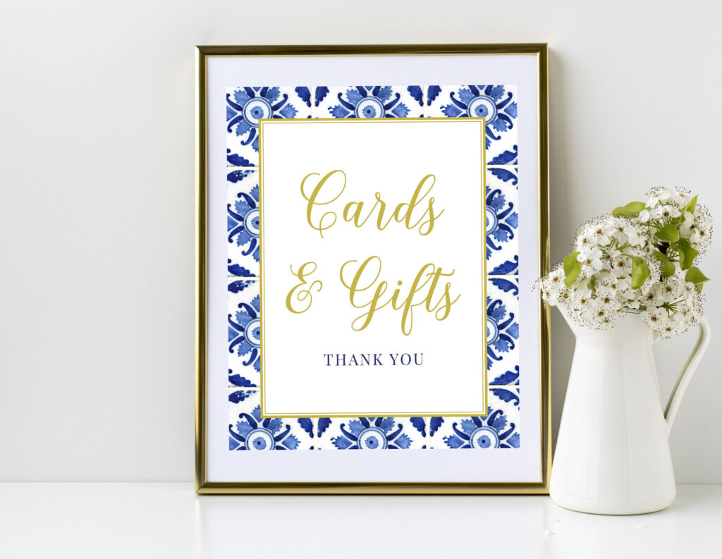 Cards And Gifts 5x7 8x10 Printable Wedding Bridal Shower Etsy In 2020 