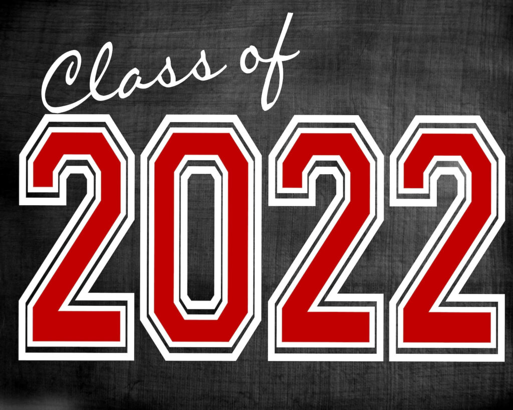 Class Of 2022 Digital Chalkboard Sign Printable Sign To Print Etsy