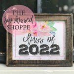 Class Of 2022 Printable First Day Of School Sign Flowers Etsy