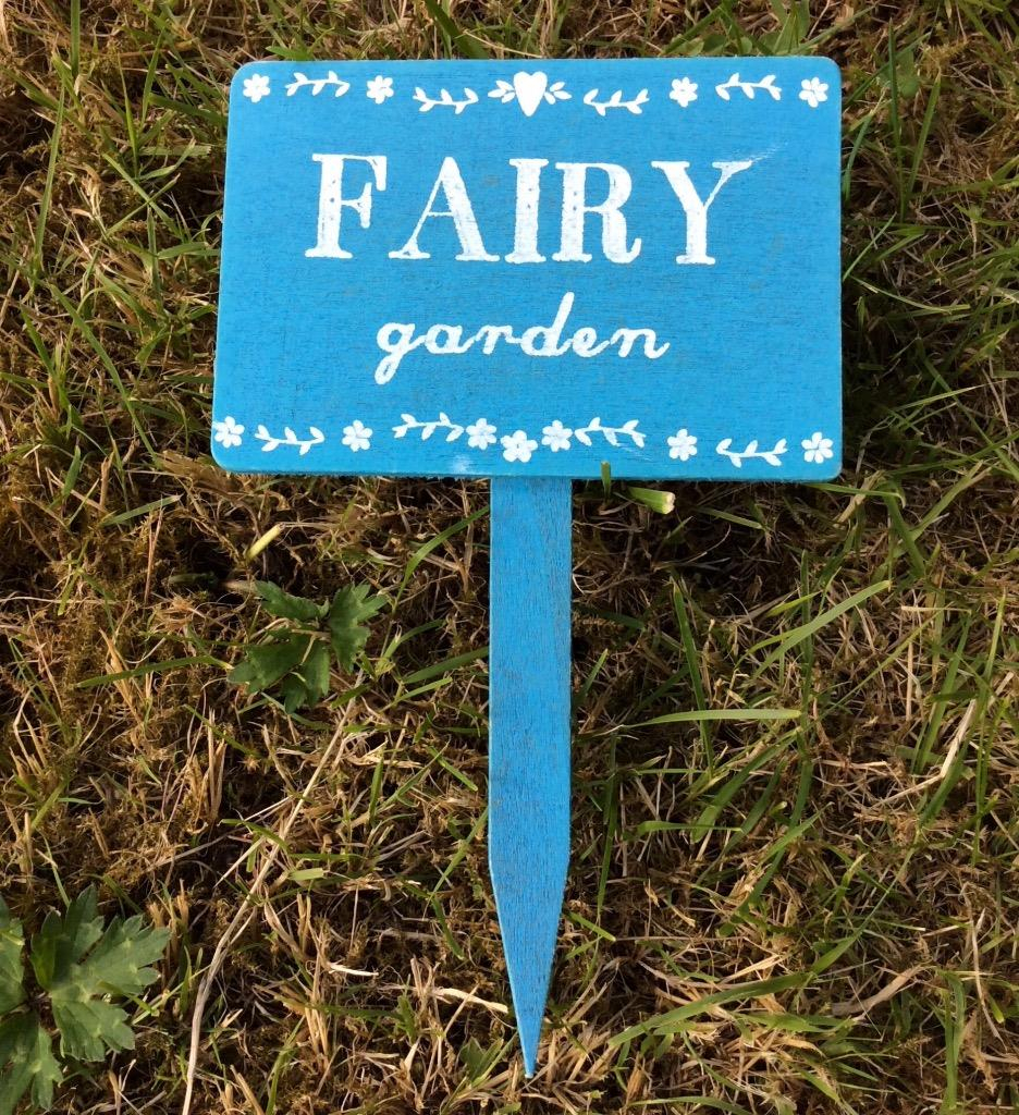 Fairy Sign Fairies Sleep Here Fairy Garden Fairies Welcome Garden 