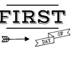 First Day Of School Sign Free Printable Paper Trail Design