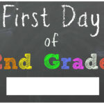 FREE Back To School Printable Chalkboard Signs For First Day Of School