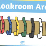 FREE Cloakroom Area Sign teacher Made