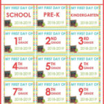 FREE Printable Back To School Signs There Is A Sign For Every Grade