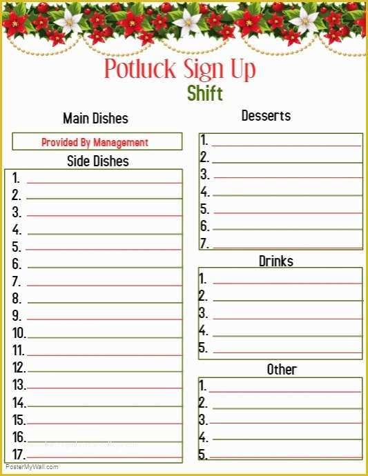 Free Thanksgiving Potluck Flyer Templates Of 40 Best St Patrick S Day 