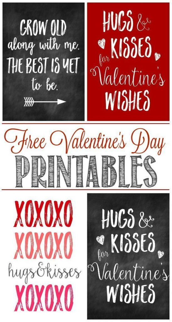 Free Valentine s Day Printables Valentines Printables Free Valentine 