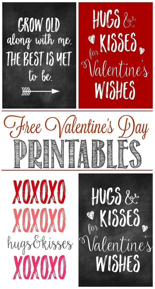 Free Valentine s Day Printables Valentines Printables Free Valentine 