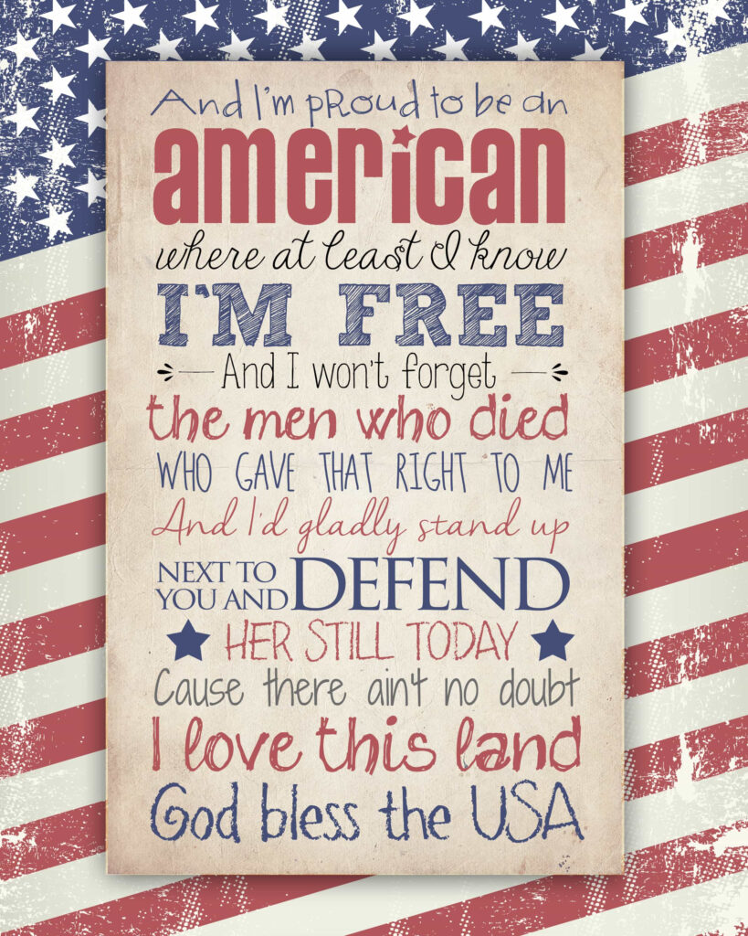 God Bless The USA Free Printable How To Nest For Less 