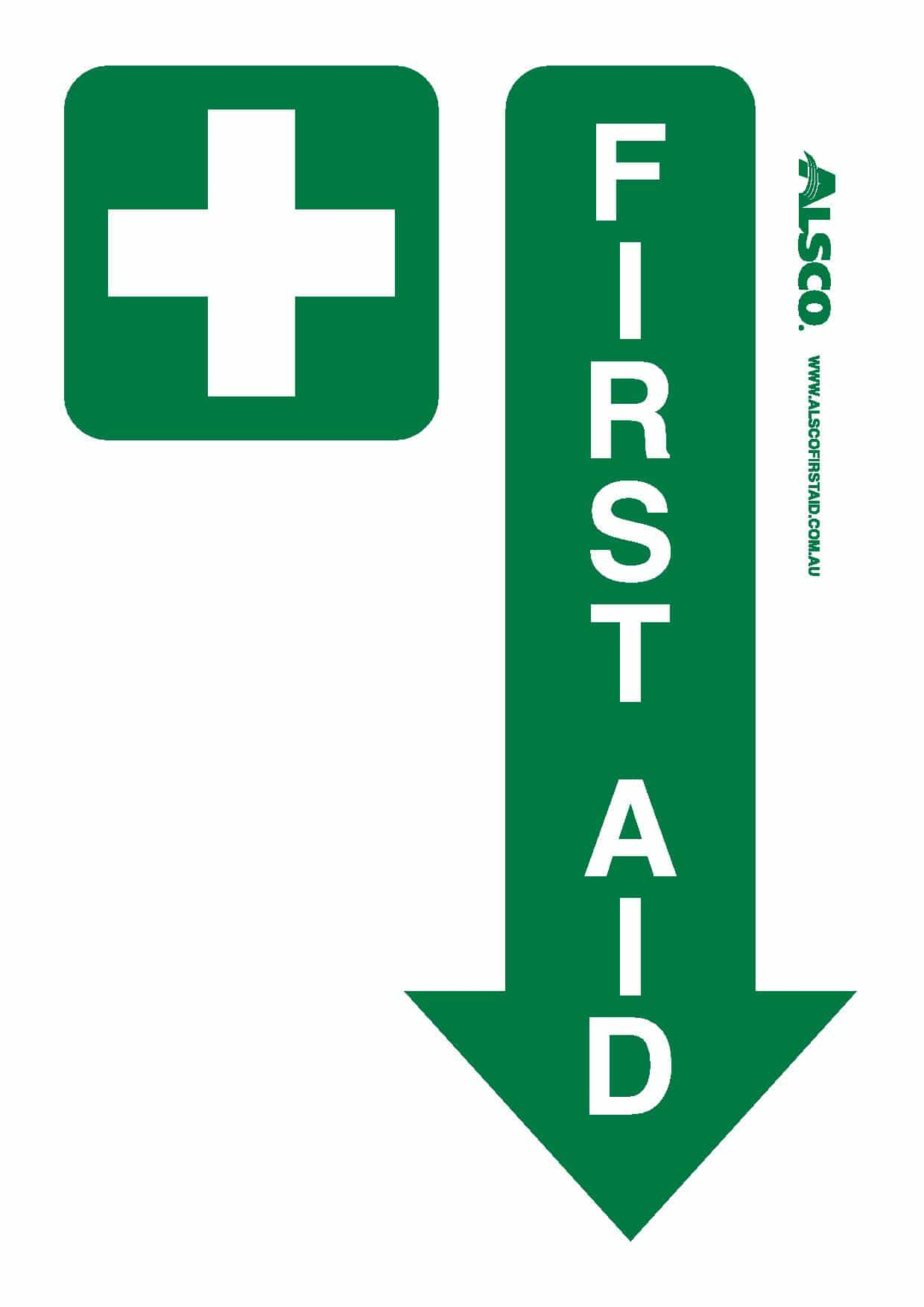 Multiple First Aid Signs Free Poster Download Alsco First Aid