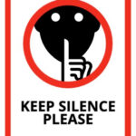 Printable Silence Please Signs