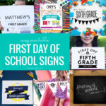 Remodelaholic Printable First Day Of School Signs Updated For 2021 2022