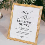 Signature Drinks Printable Signature Drinks Sign Signature Cocktails