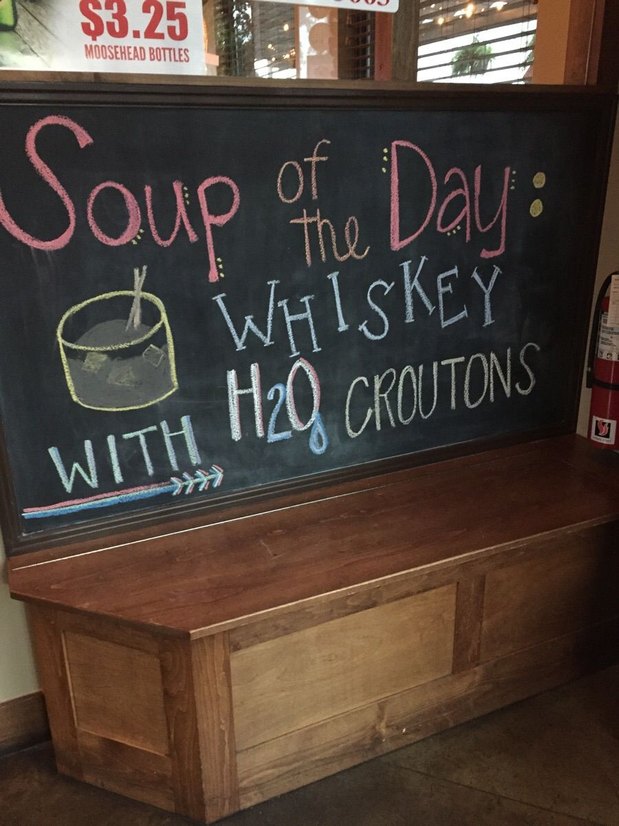 Soup Of The Day Imgur Funny Bar Signs Alcohol Quotes Bar Signs