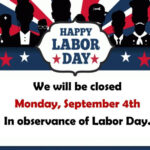 The Party Place Will Be CLOSED On Monday September 4th For Labor Day