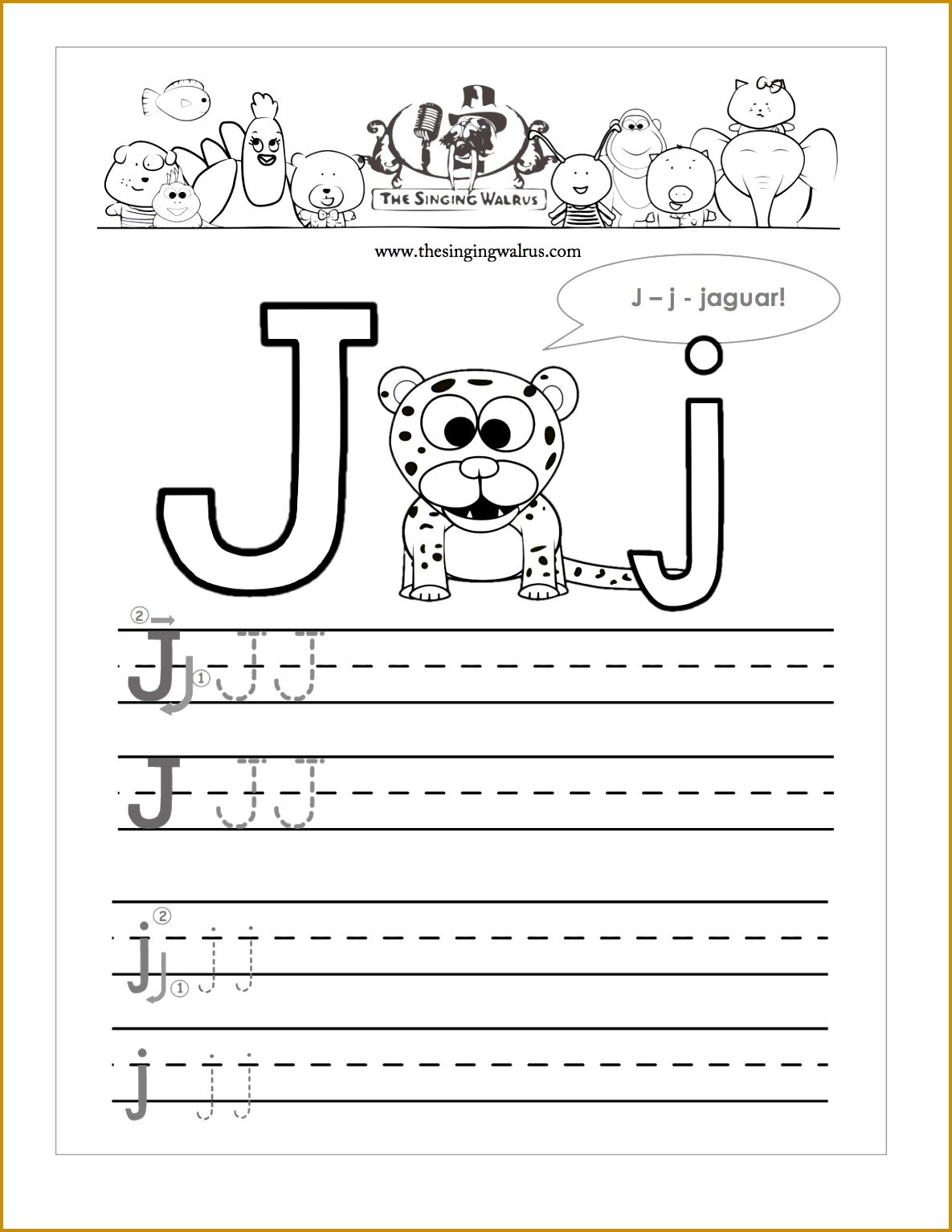 6 Alphabet Tracing Worksheets FabTemplatez