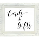 Cards Gifts Wedding Sign PRINTABLE Wedding Sign Gift Table Sign