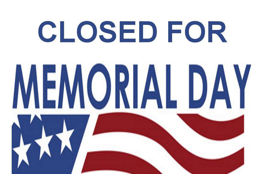 Closed For Memorial Day Sign Thememorialday