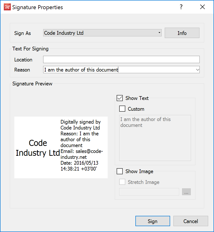 Create And Verify A Digital Signature In A PDF Document 