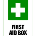 First Aid Box Sign Free Printable