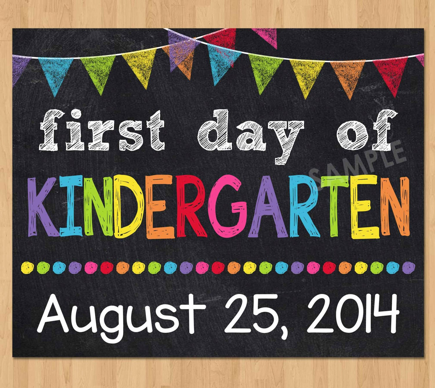 Printable First Day Kindergarten Sign 2024 FreePrintableSign net