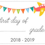First Day Of School Printables FREE 21 Layouts Of Pre K 6th