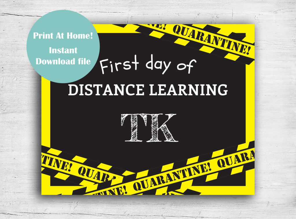 First Day Of TK Sign Grade Sign First Day Of School Sign Printable 