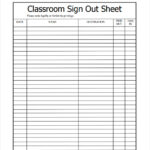 FREE 12 Sample School Sign In Sheet Templates In PDF
