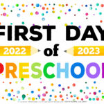 Free First Day Of School Sign Template Printable Form Templates And