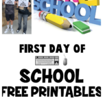 FREE PRINTABLE 2022 2023 First Day Of School Signs Balancing The Chaos